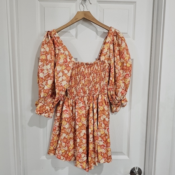 Free People Show Me The Love Romper - Picture 4 of 8